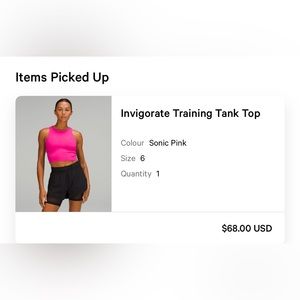 lululemon sports bra